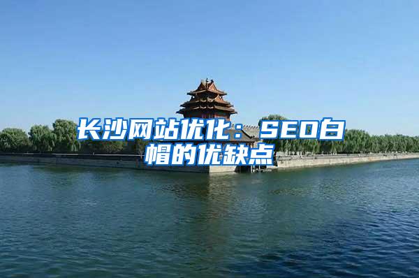 长沙网站优化：SEO白帽的优缺点
